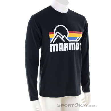Marmot Coastal L/S Herren Shirt-Schwarz-S
