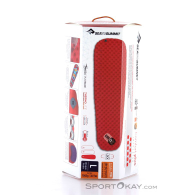Sea to Summit Comfort Plus Insulated 201x64cm Isomatte-Rot-L
