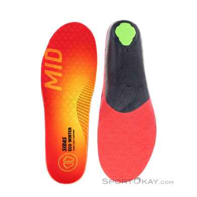 Sidas 3Feet® Eco Winter Mid Einlegesohlen-Rot-S