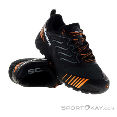 Scarpa Ribelle Run XT GTX Herren Traillaufschuhe Gore-Tex-Anthrazit-43,5
