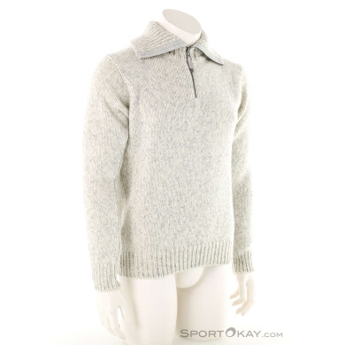 Devold Nansen Wool Zip Zeck Herren Sweater-Beige-L