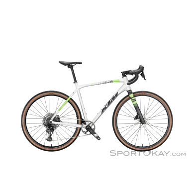 KTM X-Strada 15 Pro 28" 2024 Gravelbike-Silber-M