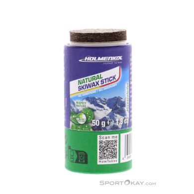 Holmenkol Natural Skiwax Stick Wachs-Blau-50