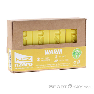 NZero Warm Yellow 4x50g Heisswachs-Gelb-One Size