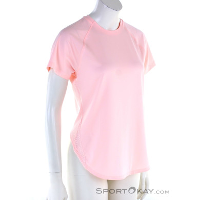 Under Armour Sport Hi-Lo Damen T-Shirt-Pink-Rosa-XS