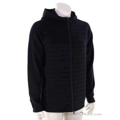 Icebreaker ZoneKnit Merino Zip Hood Herren Sweater-Schwarz-L