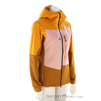 Ortovox Mesola Damen Tourenjacke-Orange-XS