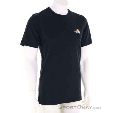 The North Face Alpine Flower Herren T-Shirt-Schwarz-M