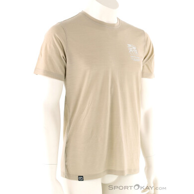 Ortovox 150 Cool MTN Mission TS Herren T-Shirt-Beige-L