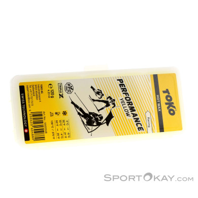Toko Performance yellow 120g Heisswachs-Gelb-120