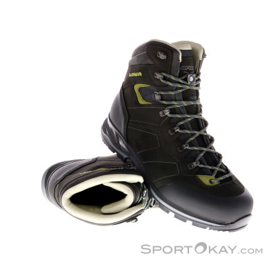 Lowa Santiago LL Herren Wanderschuhe-Dunkel-Grau-9,5