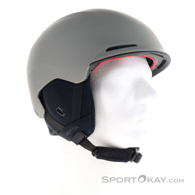 Alpina Kroon MIPS Skihelm-Grau-55-59