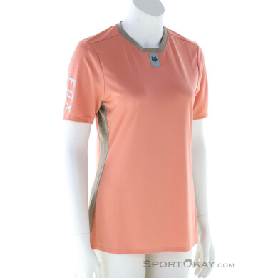 Fox Defend SS Damen Bikeshirt-Orange-M