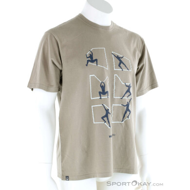 Wild Country Sequence Herren T-Shirt-Beige-L