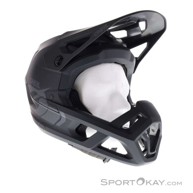 O'Neal SL1 Solid Fullface Helm-Schwarz-XL