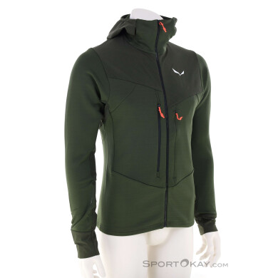 Salewa Agner Herren Fleecejacke-Oliv-Dunkelgrün-M
