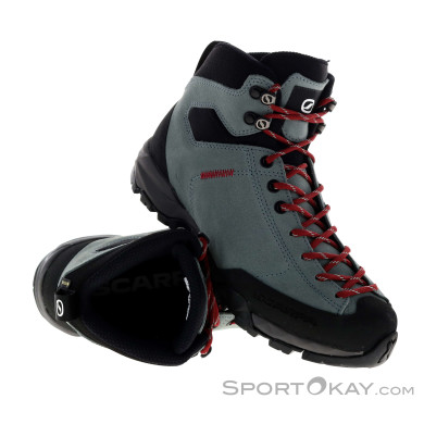 Scarpa Mojito Hike GTX Damen Wanderschuhe Gore-Tex-Hell-Grau-39,5