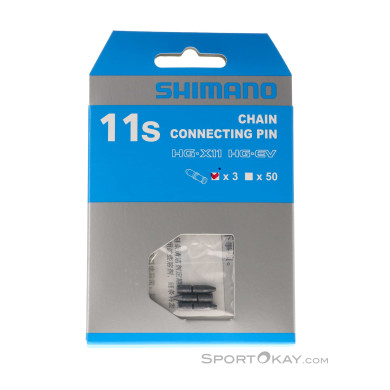 Shimano Kettennietstifte 11-fach Ketten Zubehör-Grau-One Size