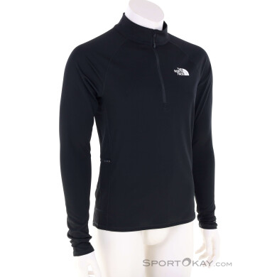 The North Face Sunriser 1/4 Zip LS Herren Funktionsshirt-Schwarz-M