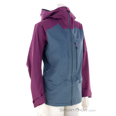 Dynafit Tigard 3L Stretch Damen Tourenjacke-Lila-S