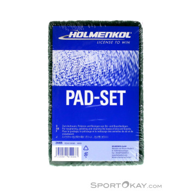 Holmenkol Pad Set Schleifpad Zubehör-Blau-One Size