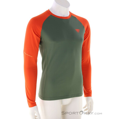 Dynafit Alpine Pro LS Herren Funktionsshirt-Orange-XL