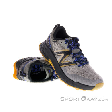 New Balance Hierro v7 GTX Damen Traillaufschuhe Gore-Tex-Grau-8,5