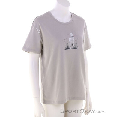 Chillaz Leoben Alpaca Meadow Damen T-Shirt-Beige-L