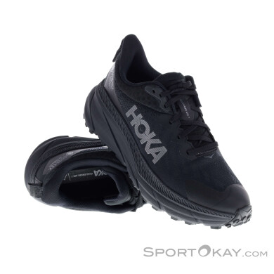 Hoka Challenger ATR 7 GTX Herren Traillaufschuhe Gore-Tex-Schwarz-9,5
