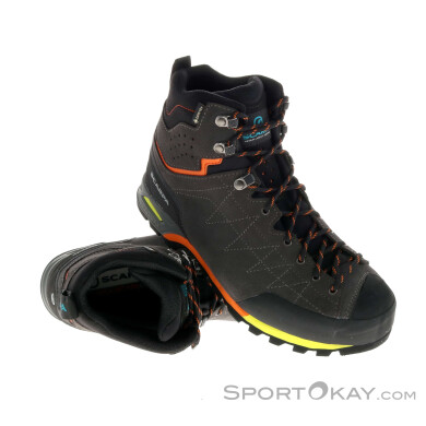 Scarpa Zodiac Plus GTX Herren Zustiegsschuhe Gore-Tex-Orange-45,5