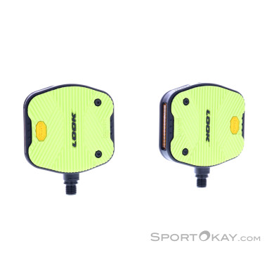 Look Cycle X-Track Geo City Grip Pedale-Grün-One Size