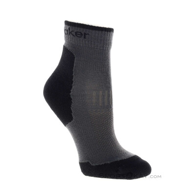 Icebreaker Hike+Light Mini Damen Wandersocken-Schwarz-M
