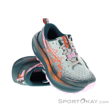 Asics Trabuco Max 4 Damen Traillaufschuhe-Mehrfarbig-8