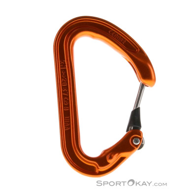 Petzl Ange S Schnappkarabiner-Orange-One Size