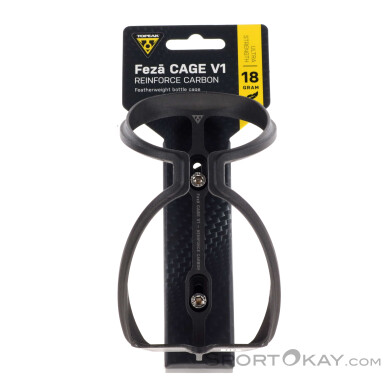 Topeak Fezà Cage V1 Flaschenhalter-Schwarz-One Size