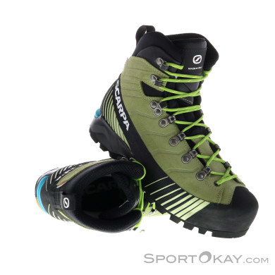 Scarpa Ribelle HD Damen Bergschuhe-Grün-39,5