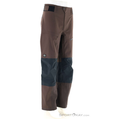 Ortovox Ravine Free 3L Herren Skihose-Braun-L