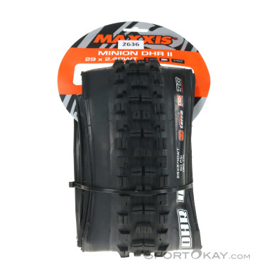 Maxxis Minion DHR II WT 3C MaxxTerra Exo+ TR 29x2,4 Reifen-Schwarz-29