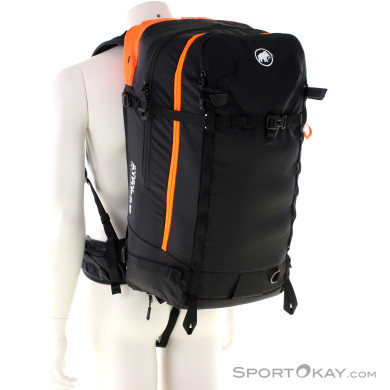 Mammut Pro RAS 3.0 45l Airbagrucksack ohne Kartusche-Schwarz-45
