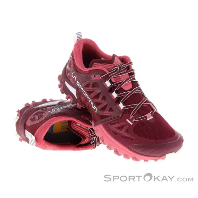La Sportiva Bushido III GTX Damen Traillaufschuhe Gore-Tex-Dunkel-Rot-39,5