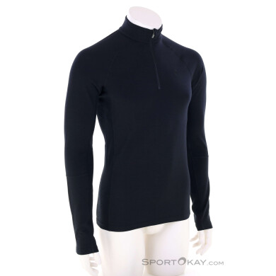 Peak Performance Magic Half Zip Herren Funktionsshirt-Schwarz-M