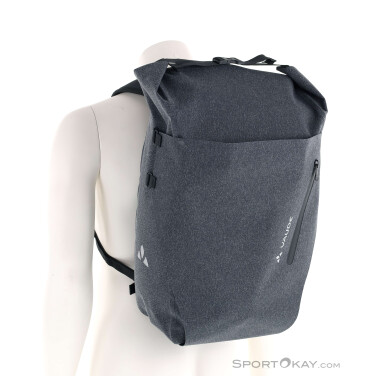Vaude ReCycle Transformer 26l Gepäckträgertasche/ Rucksack-Dunkel-Grau-26
