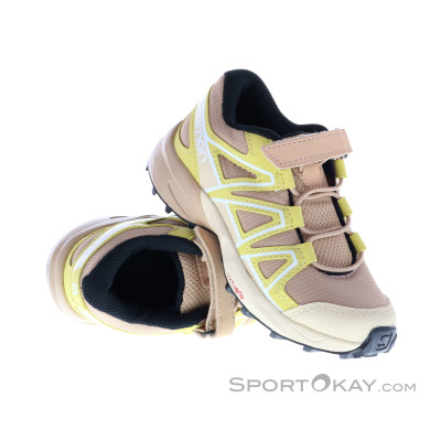 Salomon Speedcross Bungee Kinder Traillaufschuhe-Gelb-26