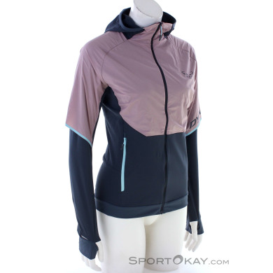Dynafit Alpine Hybrid Damen Laufjacke-Pink-Rosa-XS