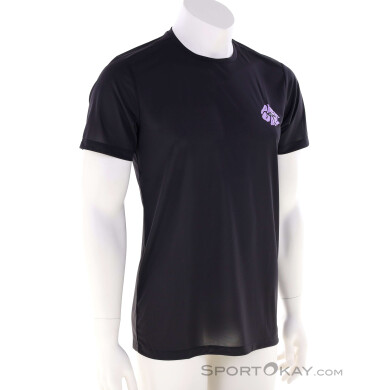 Picture Travis Tech Tee Herren T-Shirt-Schwarz-S