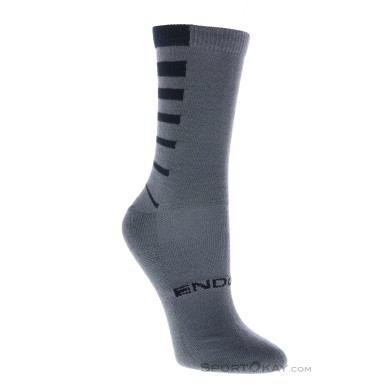 Endura CoolMax Stripe 2er Bikesocken-Set-Gelb-L-XL