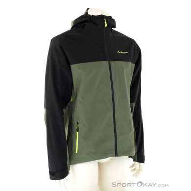 Vaude Moab Rain Herren Regenjacke-Oliv-Dunkelgrün-S