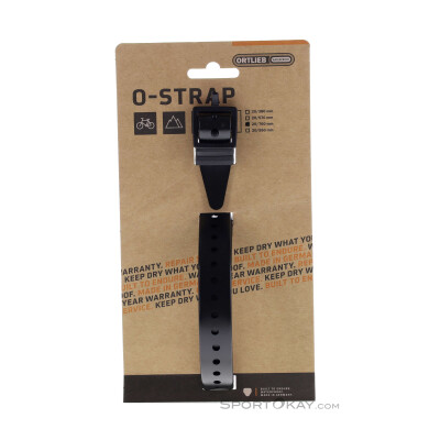 Ortlieb O-Strap Befestigungsgurt 760mm Bike Zubehör-Schwarz-One Size