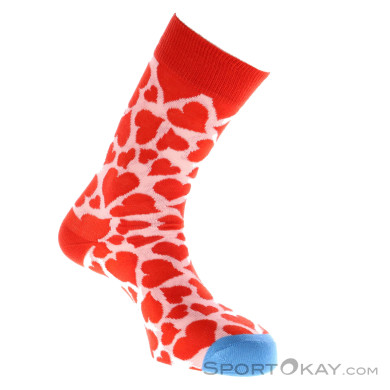 Happy Socks Heart Socken-Rot-36-40
