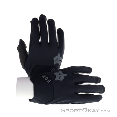 Fox Defend Wind Off Road Bikehandschuhe-Schwarz-M